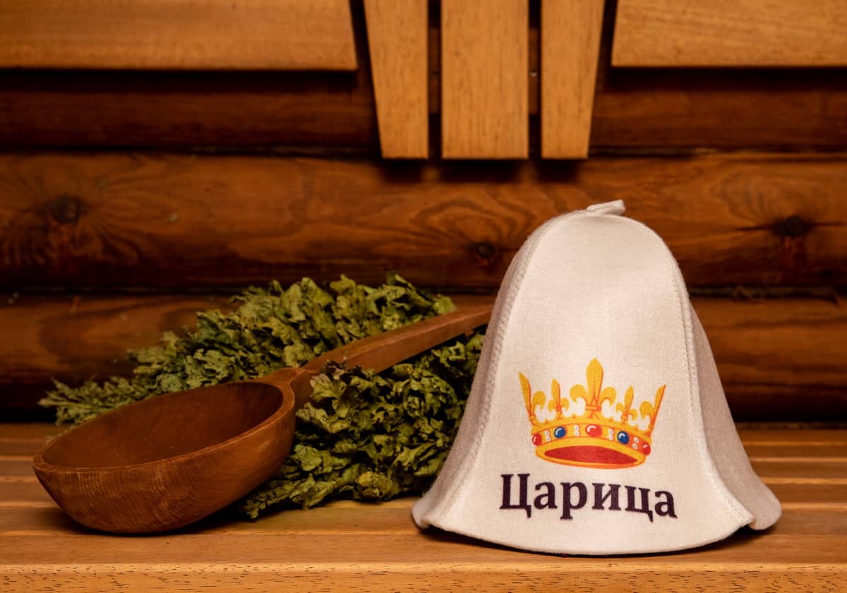 Sauna hat "Queen"